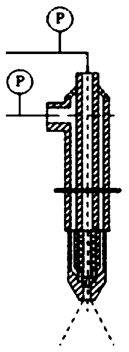 Denitration system and denitration method of SCR high efficient denitration of gas turbine set