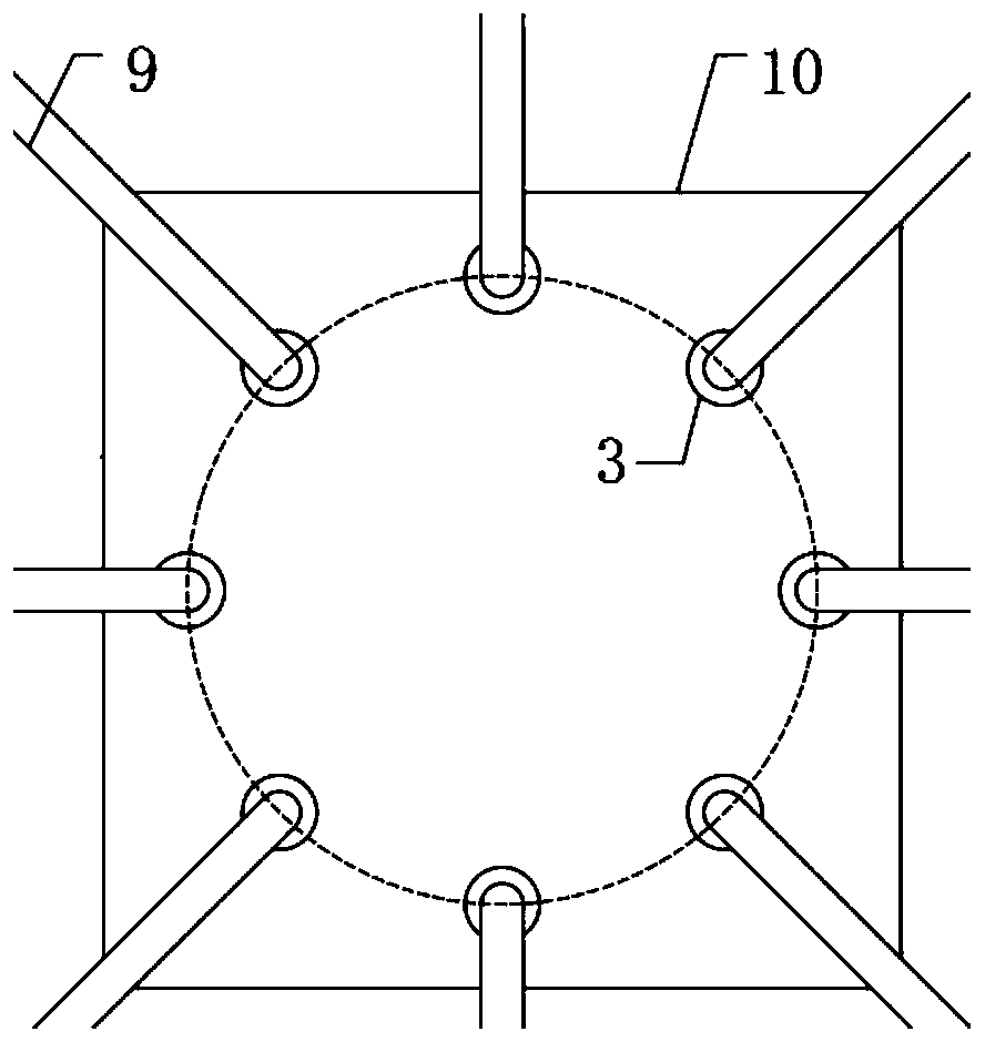 Denitration system and denitration method of SCR high efficient denitration of gas turbine set