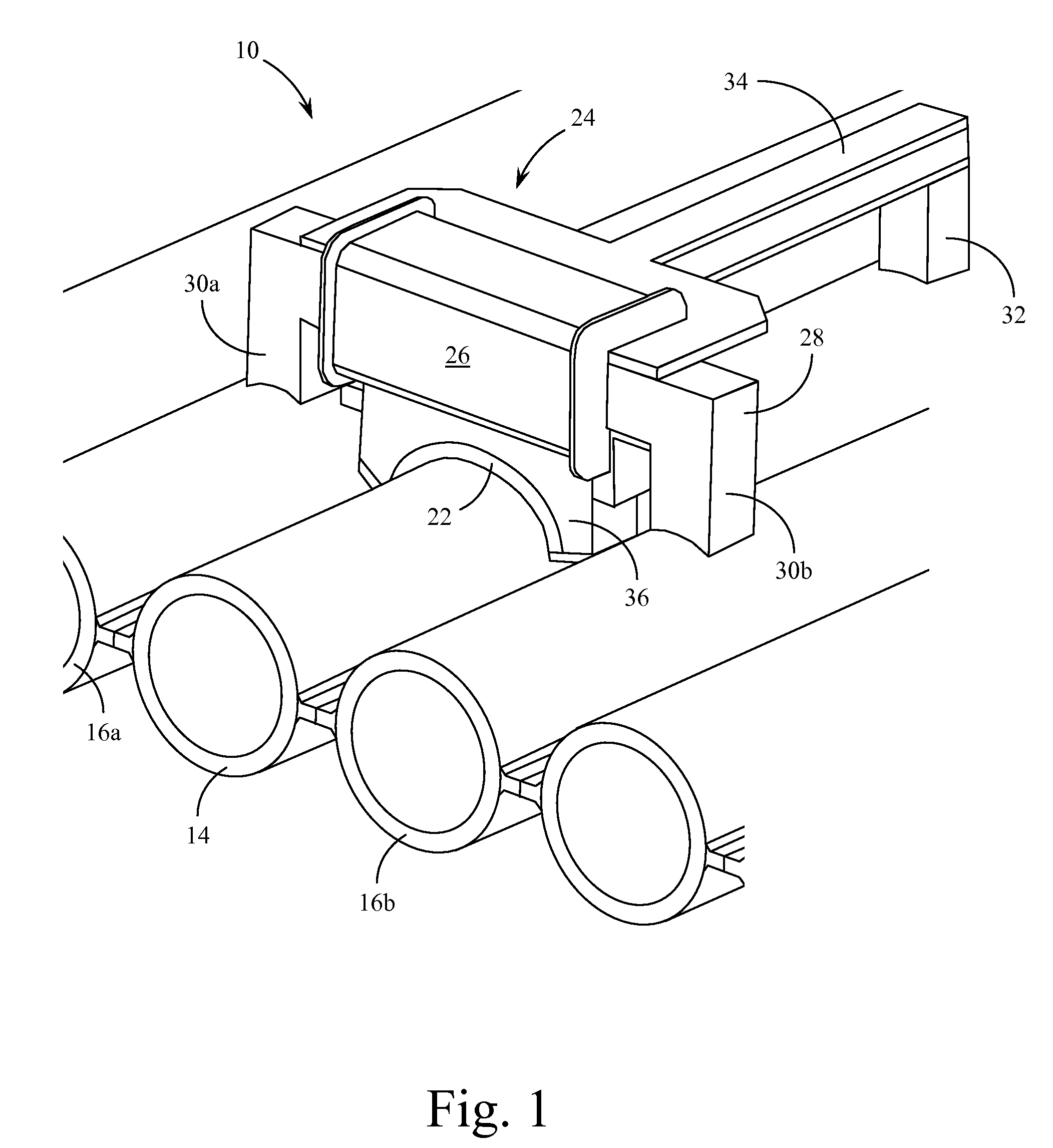 Method and device for long-range guided-wave inspection of fire side of waterwall tubes in boilers