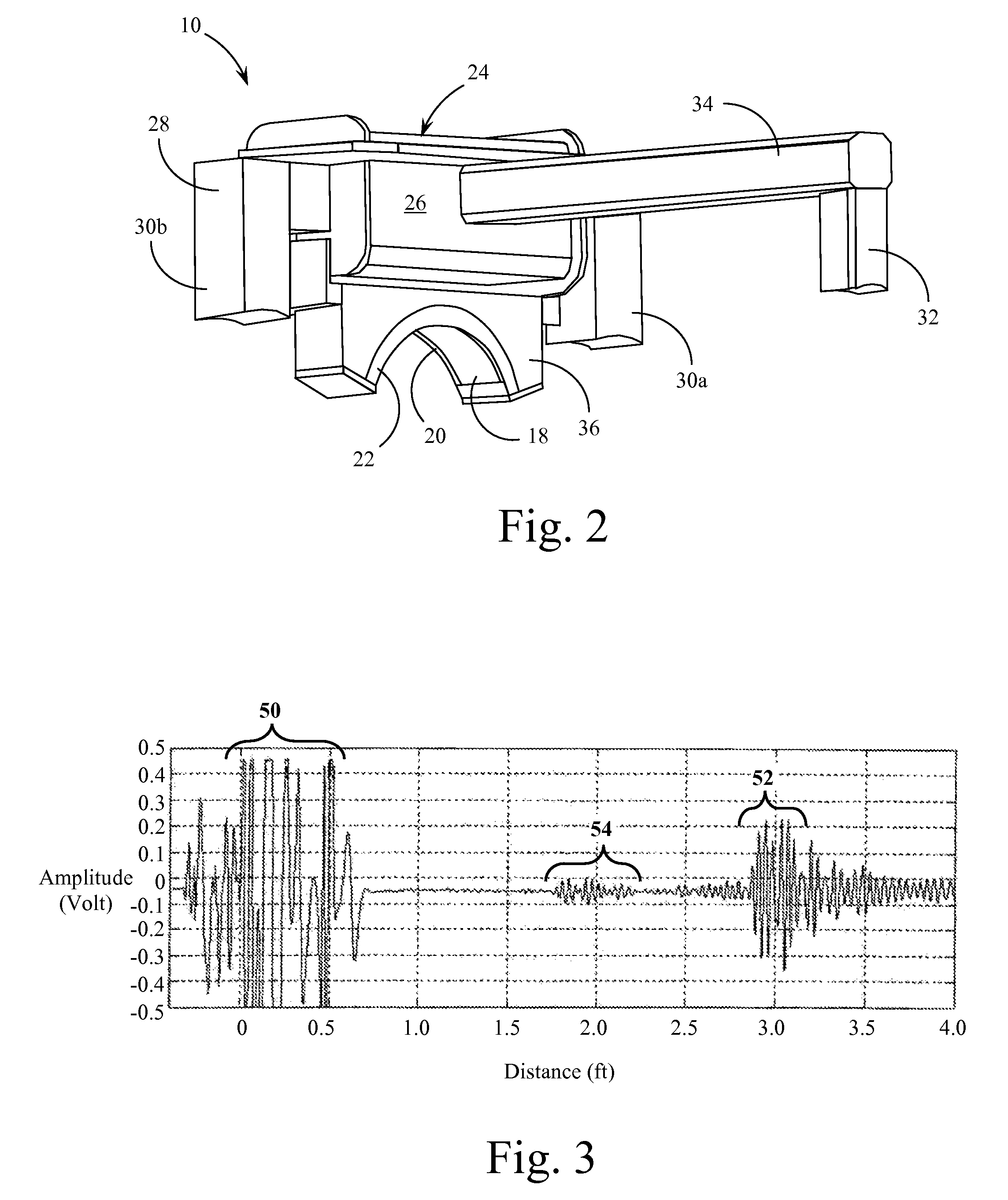 Method and device for long-range guided-wave inspection of fire side of waterwall tubes in boilers