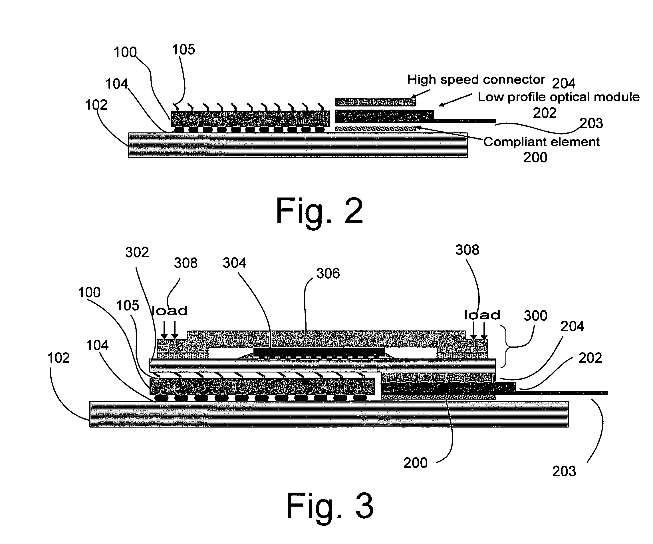 Split socket optical interconnect