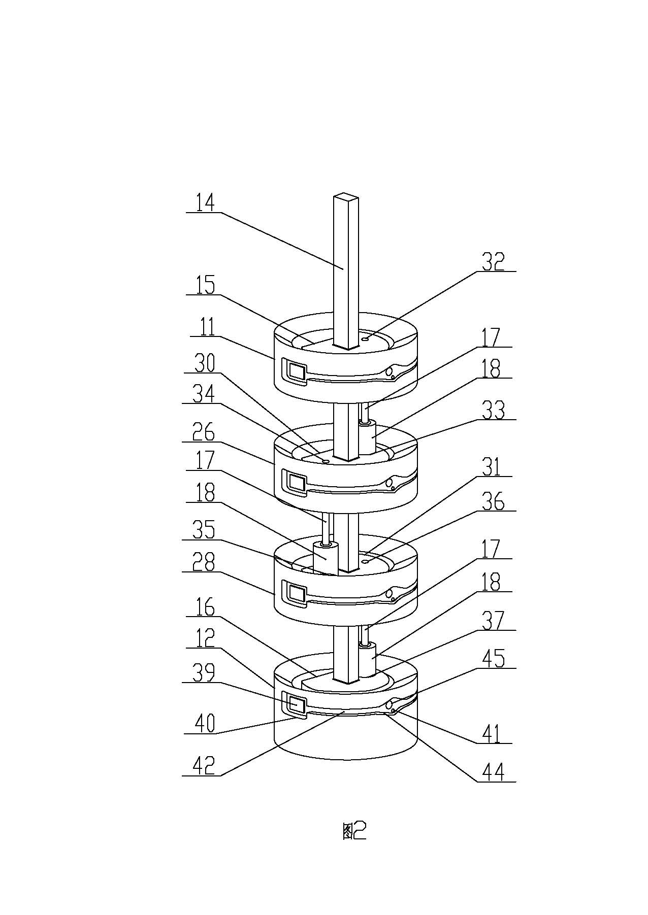 Mechanical parameter measuring device of underground compression type packer and using method thereof