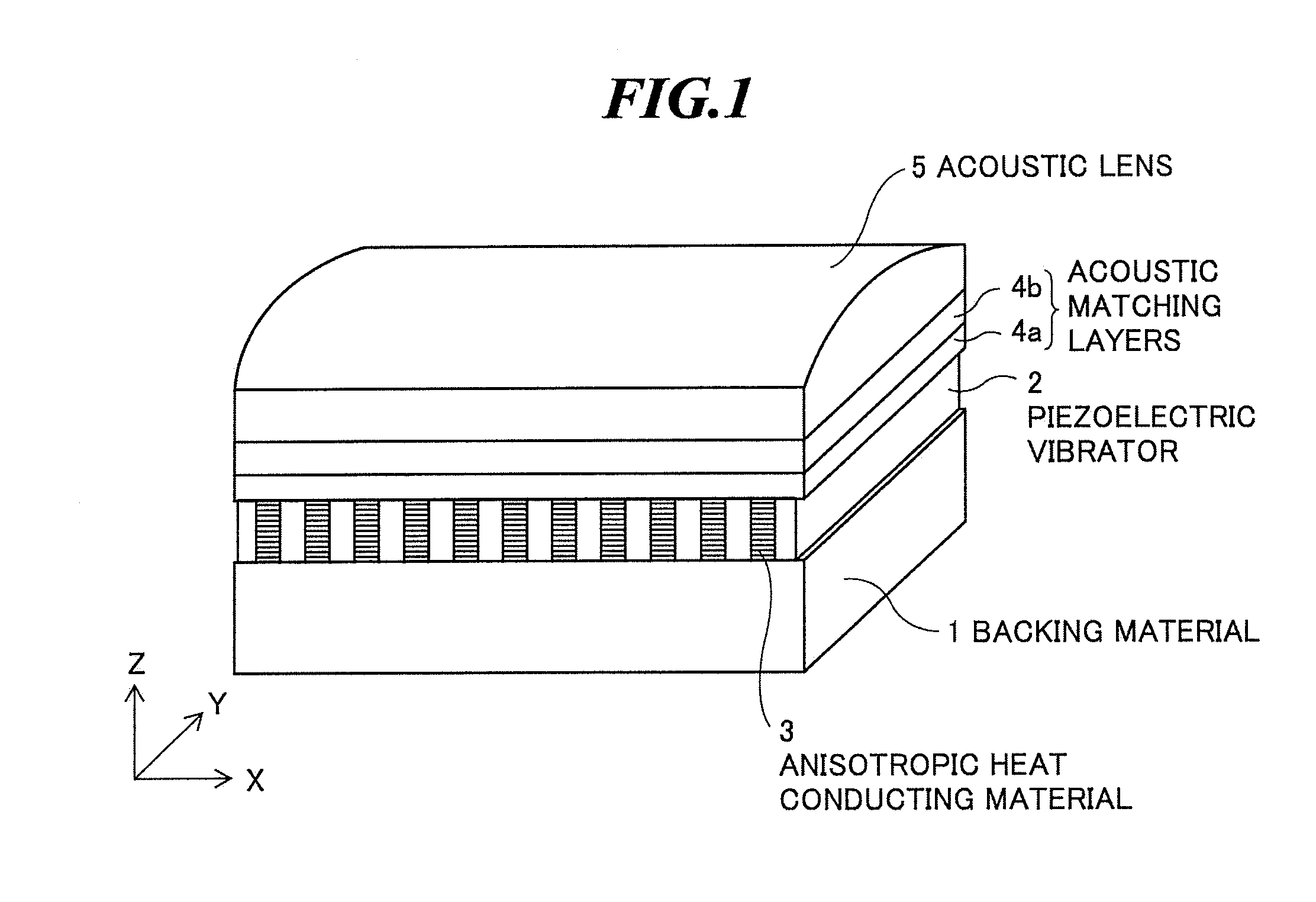 Composite piezoelectric material, ultrasonic probe, ultrasonic endoscope, and ultrasonic diagnostic apparatus