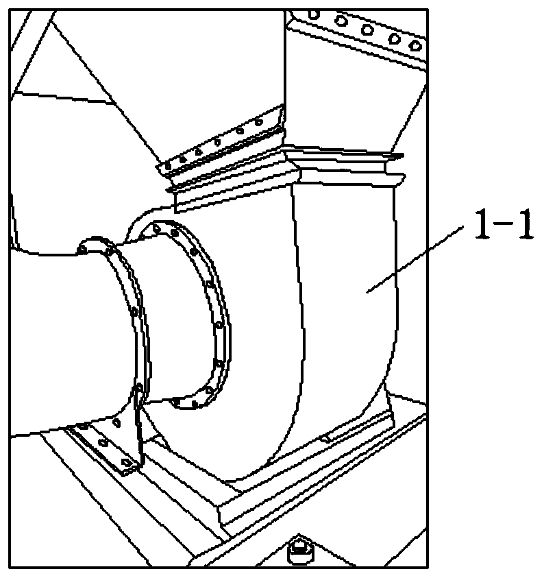 Anti-blocking suction device of winnowing and impurity removal equipment of stem screening line