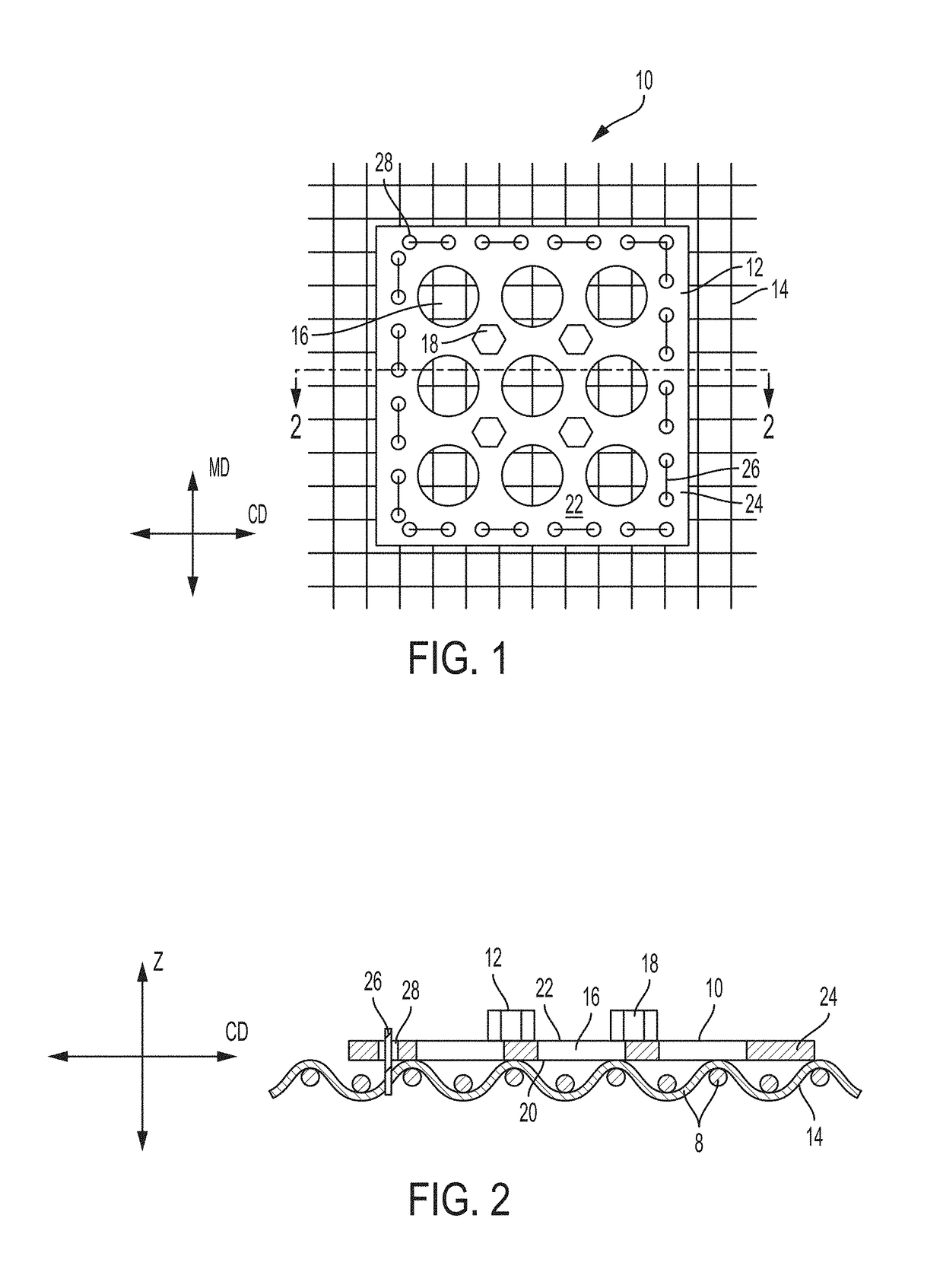 Deflecting Member for Making Fibrous Structures