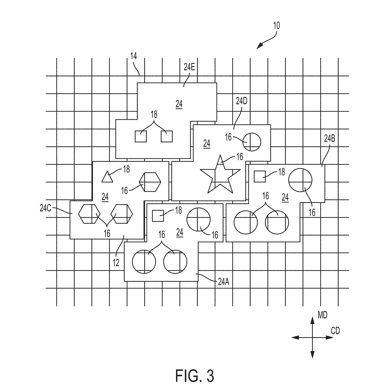 Deflecting Member for Making Fibrous Structures