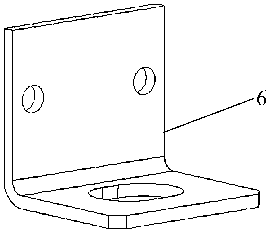 Top-down slippage preventing fixing and limiting device