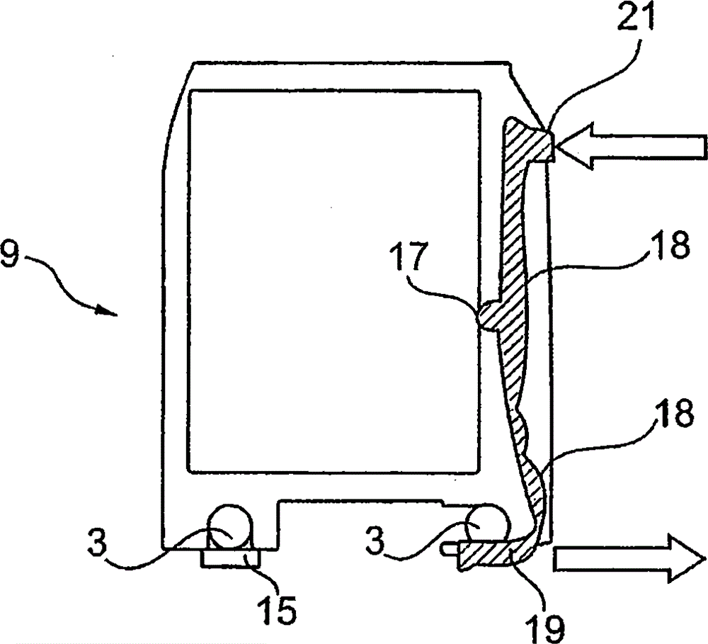 A central console for a vehicle