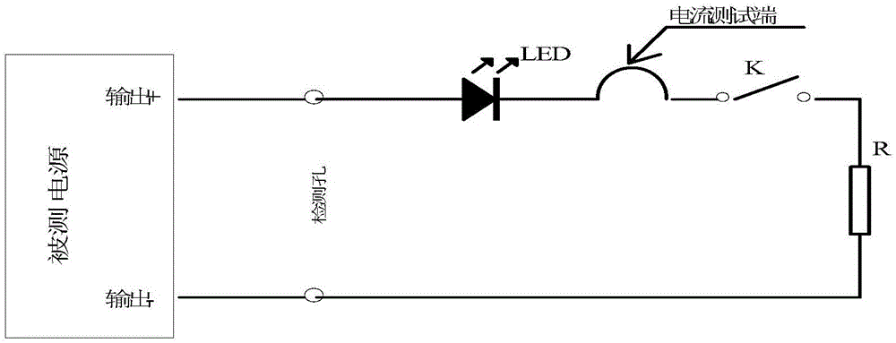 Precision test bench special for W-type secondary power supply converter