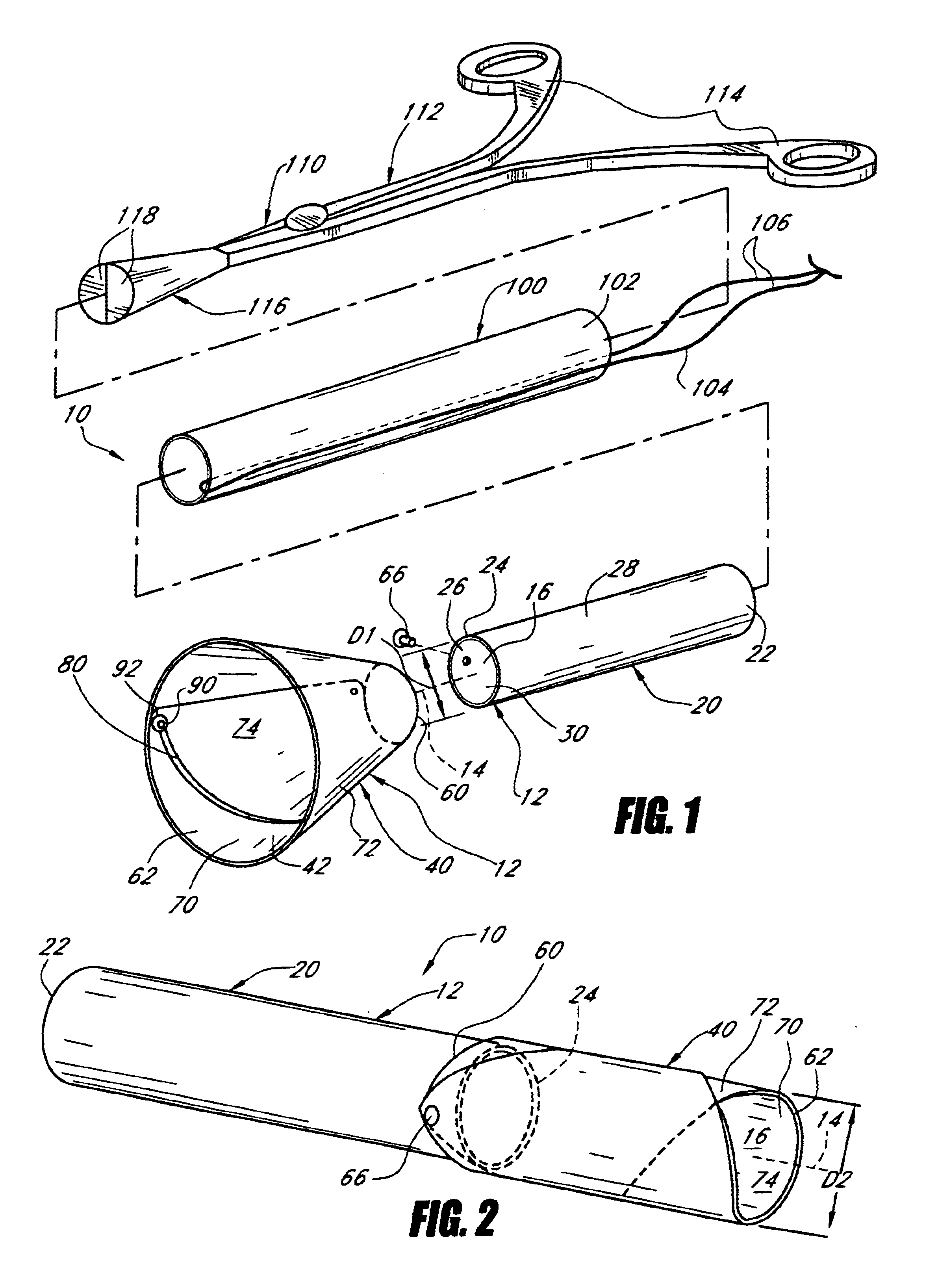 Cannula for receiving surgical instruments