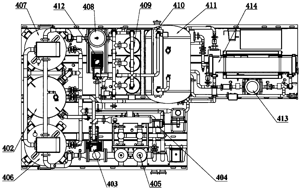 All-area water purifying vehicle