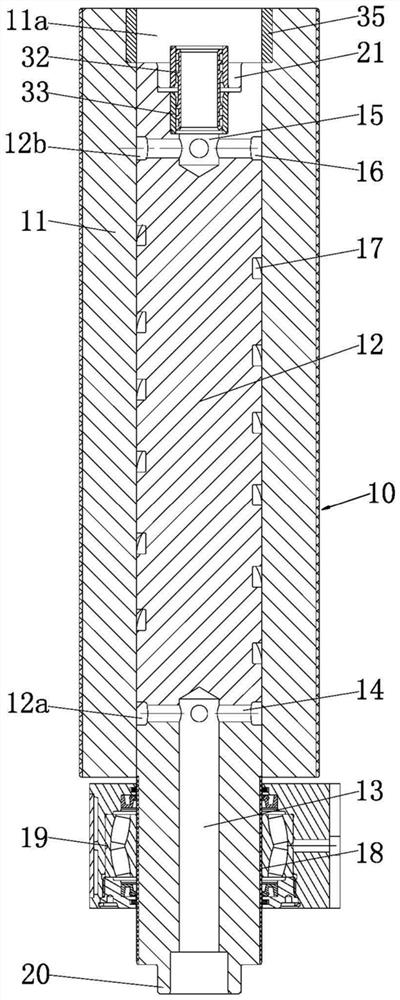 Continuous casting roller and assembling method thereof