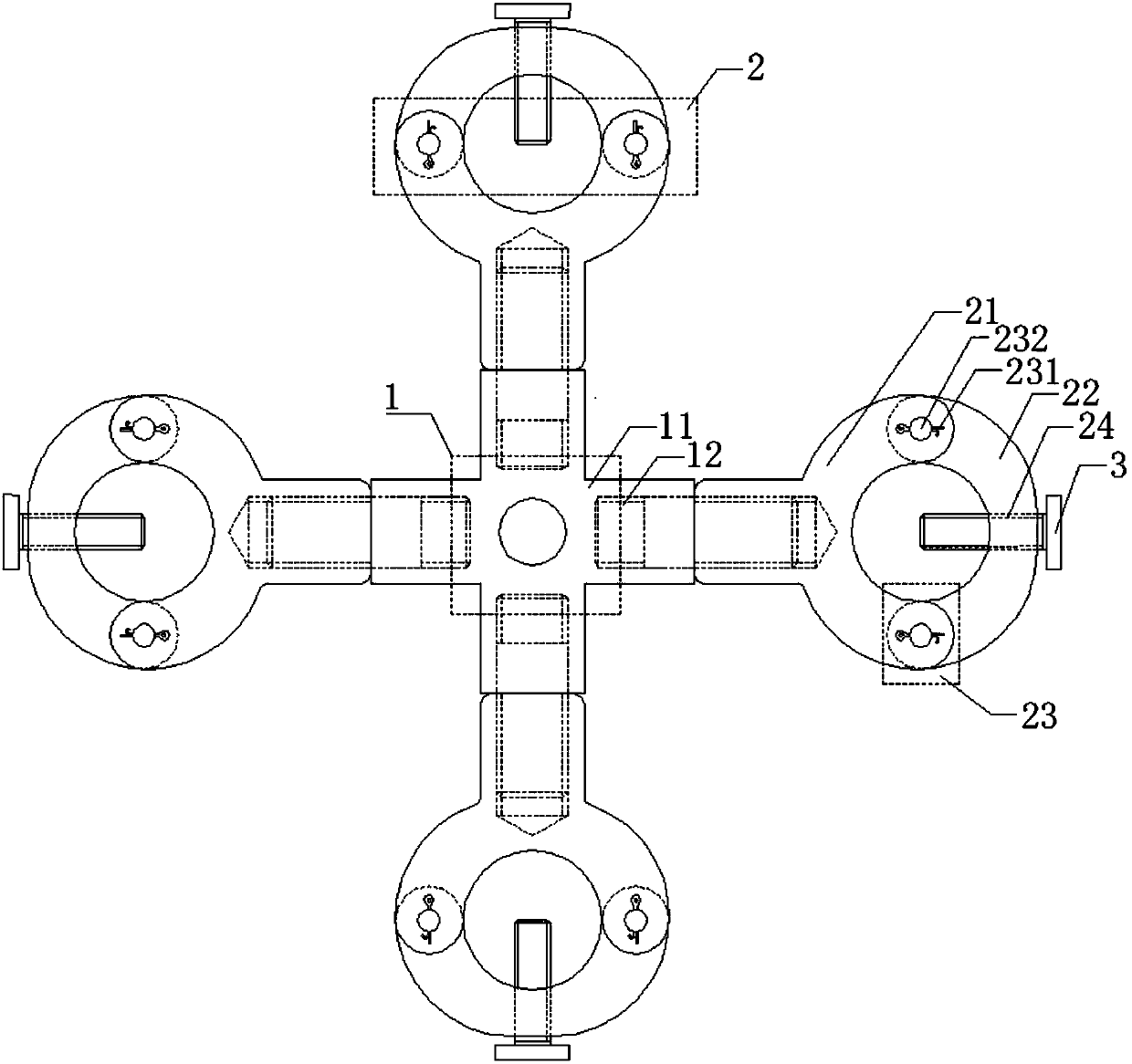 Spacing rod