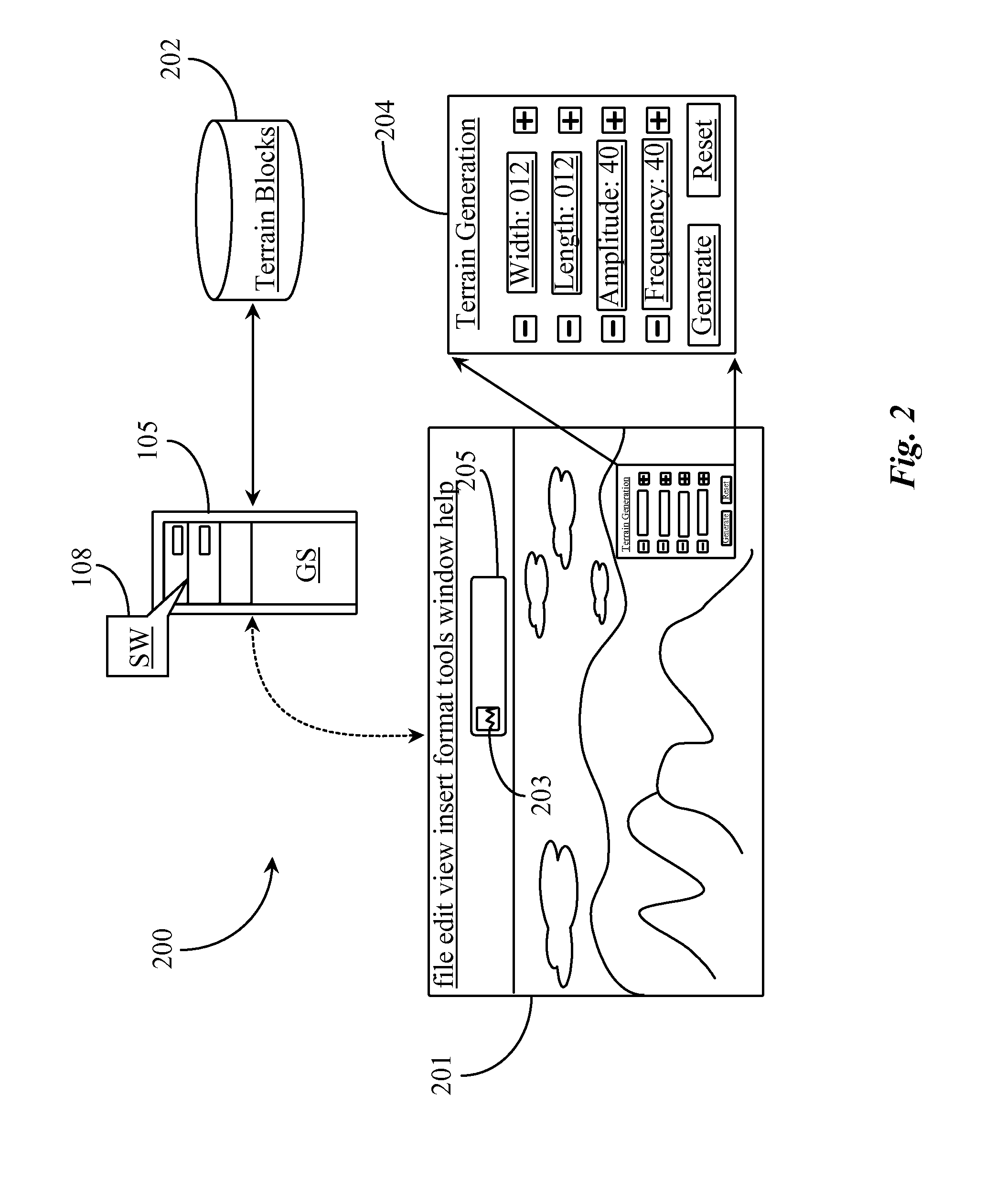 Method and Apparatus for Rendering and Modifying Terrain in a Virtual World