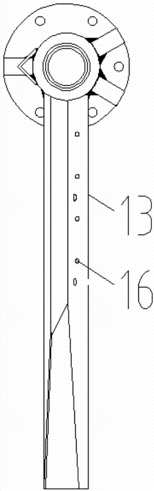 Vertical type multi-layer aerobic biological composting device