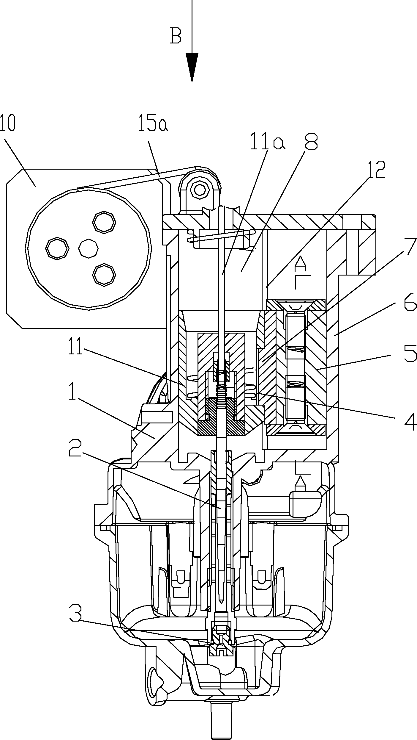 Electronic tube type transmission and sensing fine trimming intelligent oil feeder