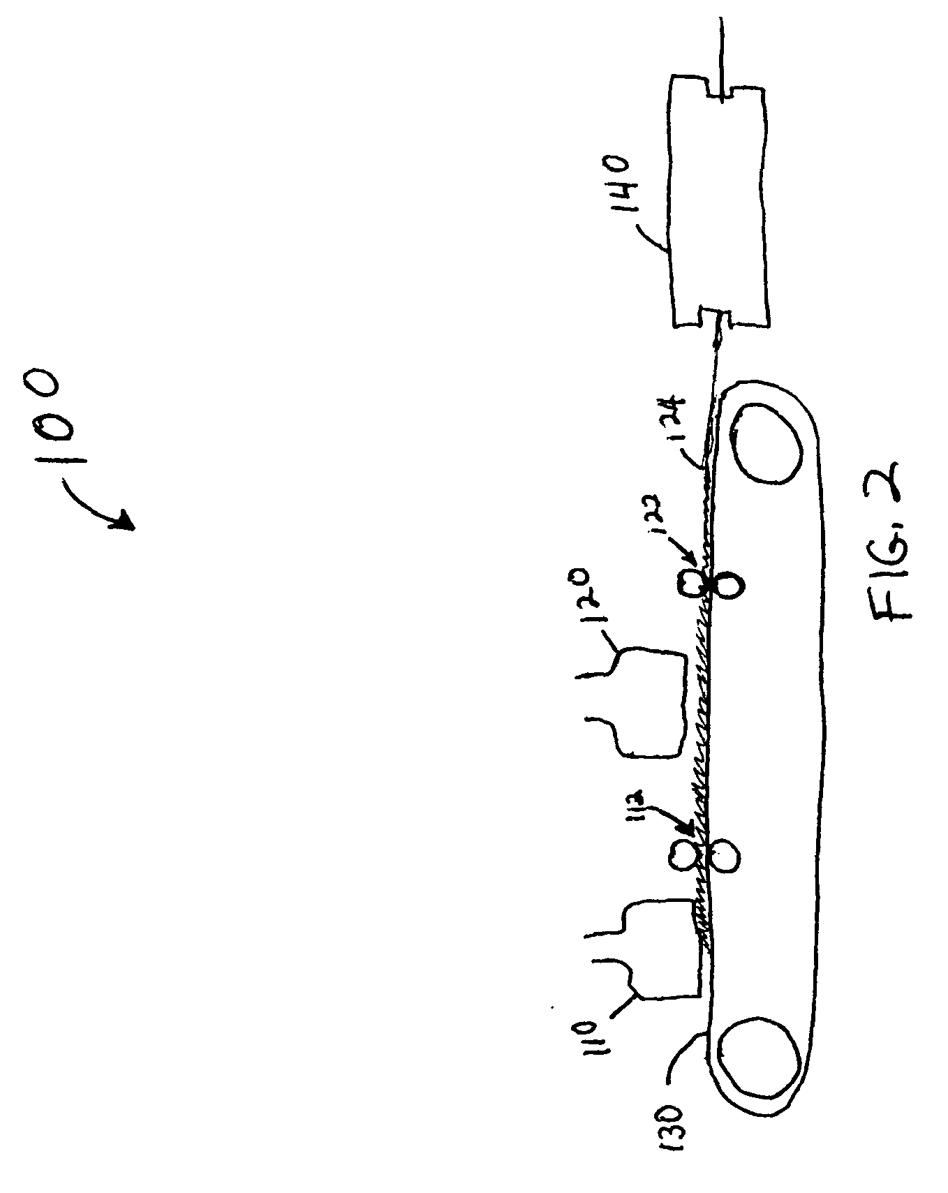 Stabilized absorbent composite material and method for making