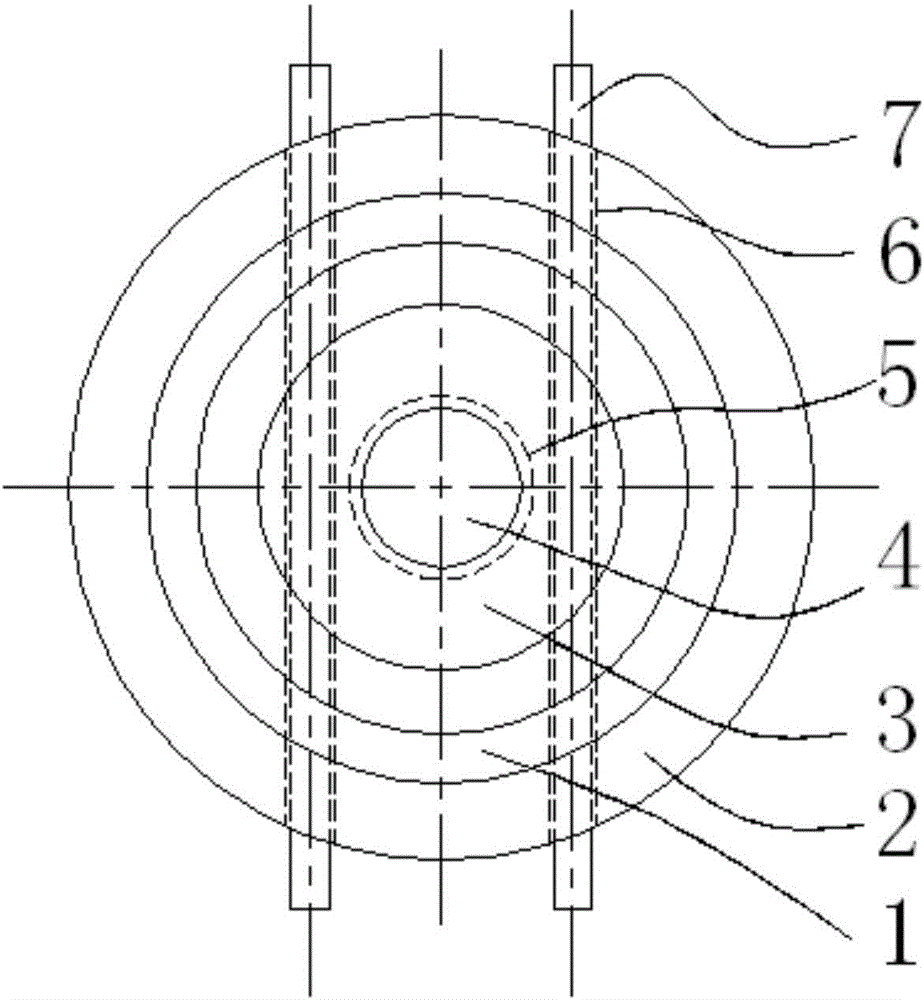 Dead head heating easily-cutting piece of large steel casting