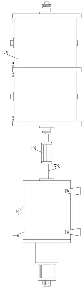 A 4-cyanopyridine continuous evaporation crystallization device and method