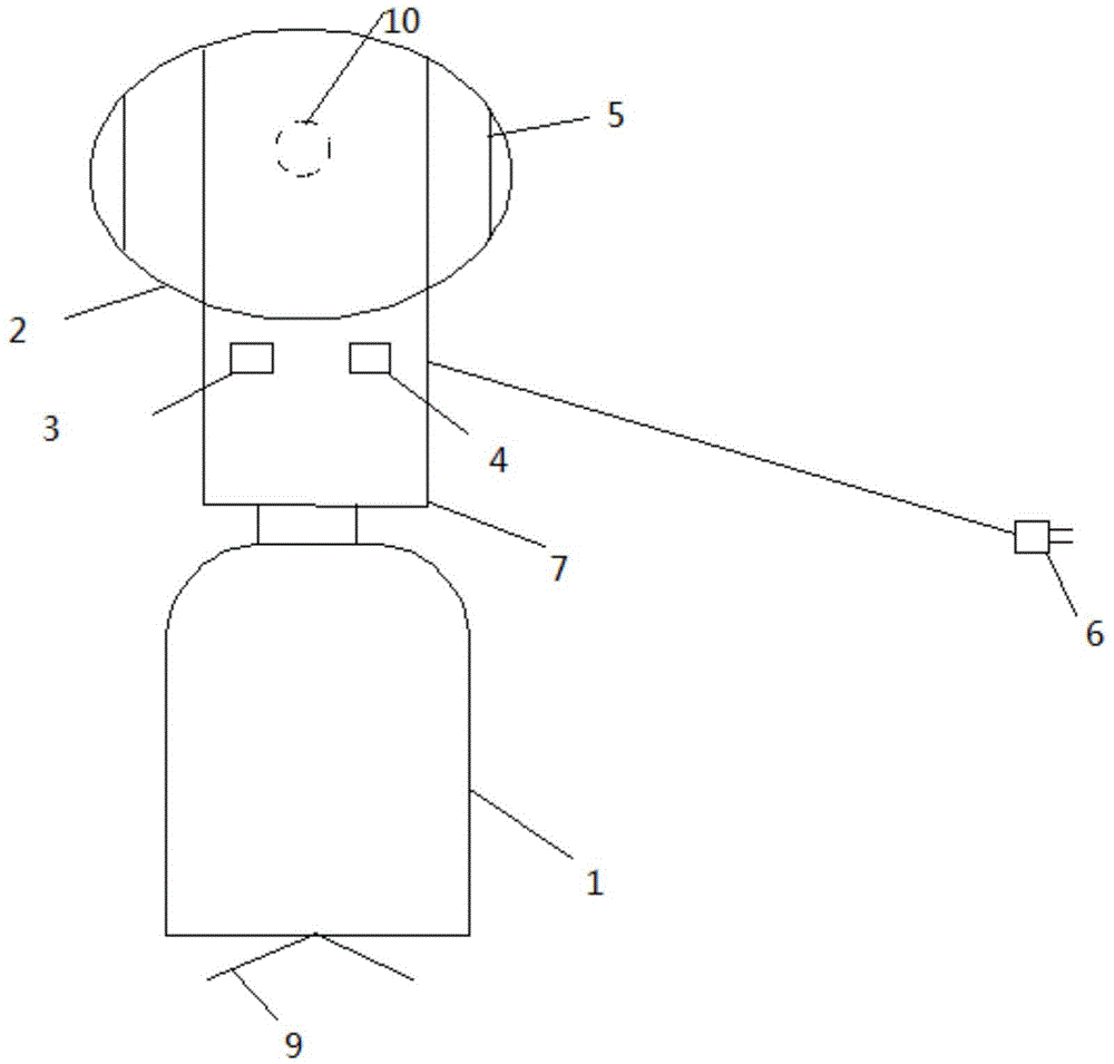 Mosquito dispeller capable of realizing timing