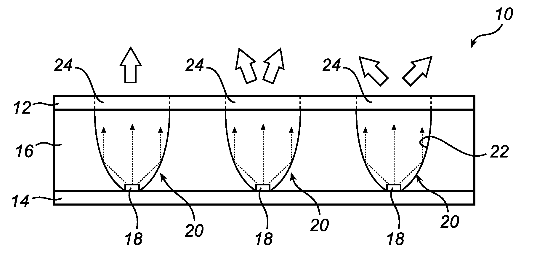 Light output device and control method