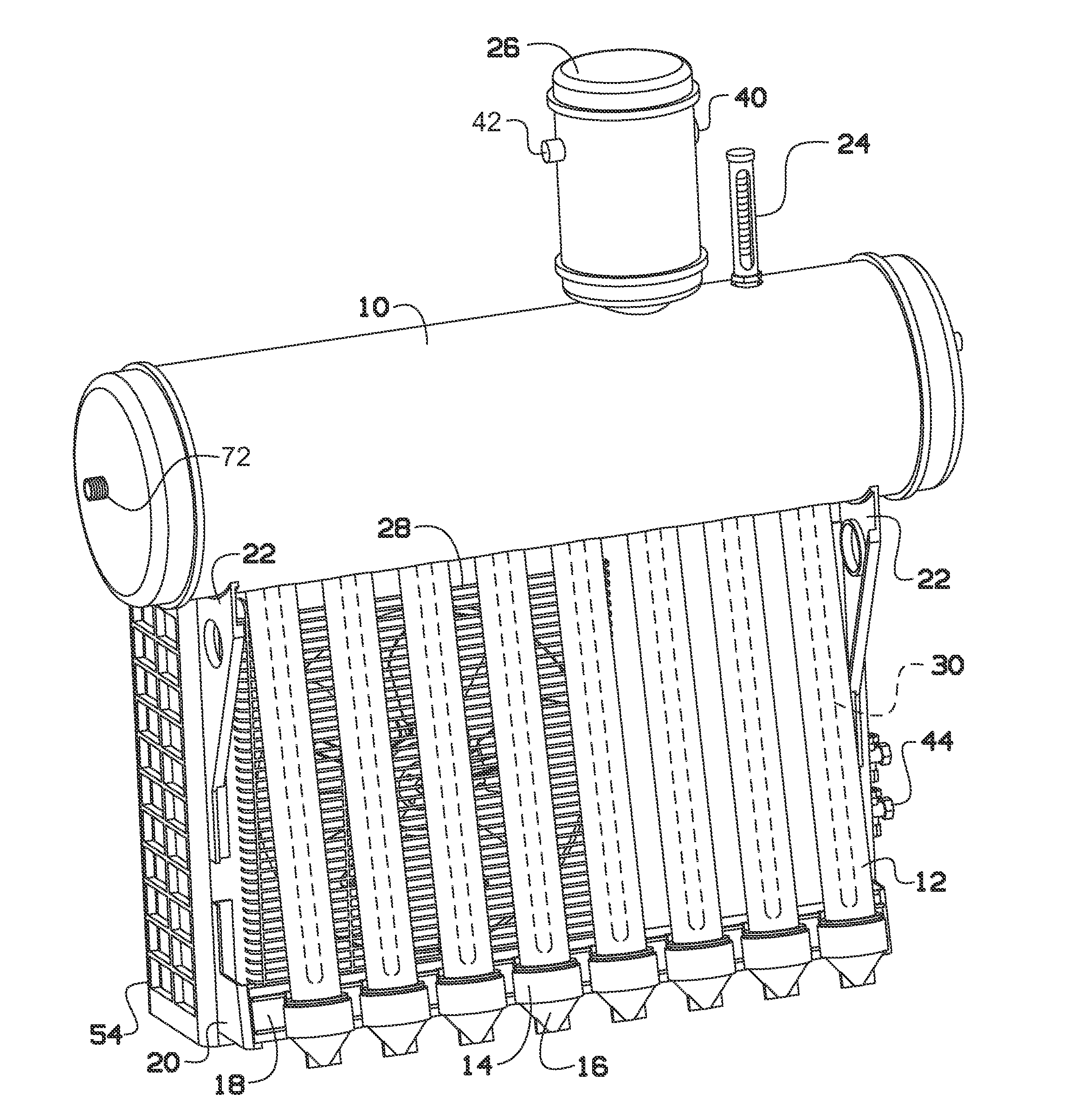 Solar thermal air conditioning unit