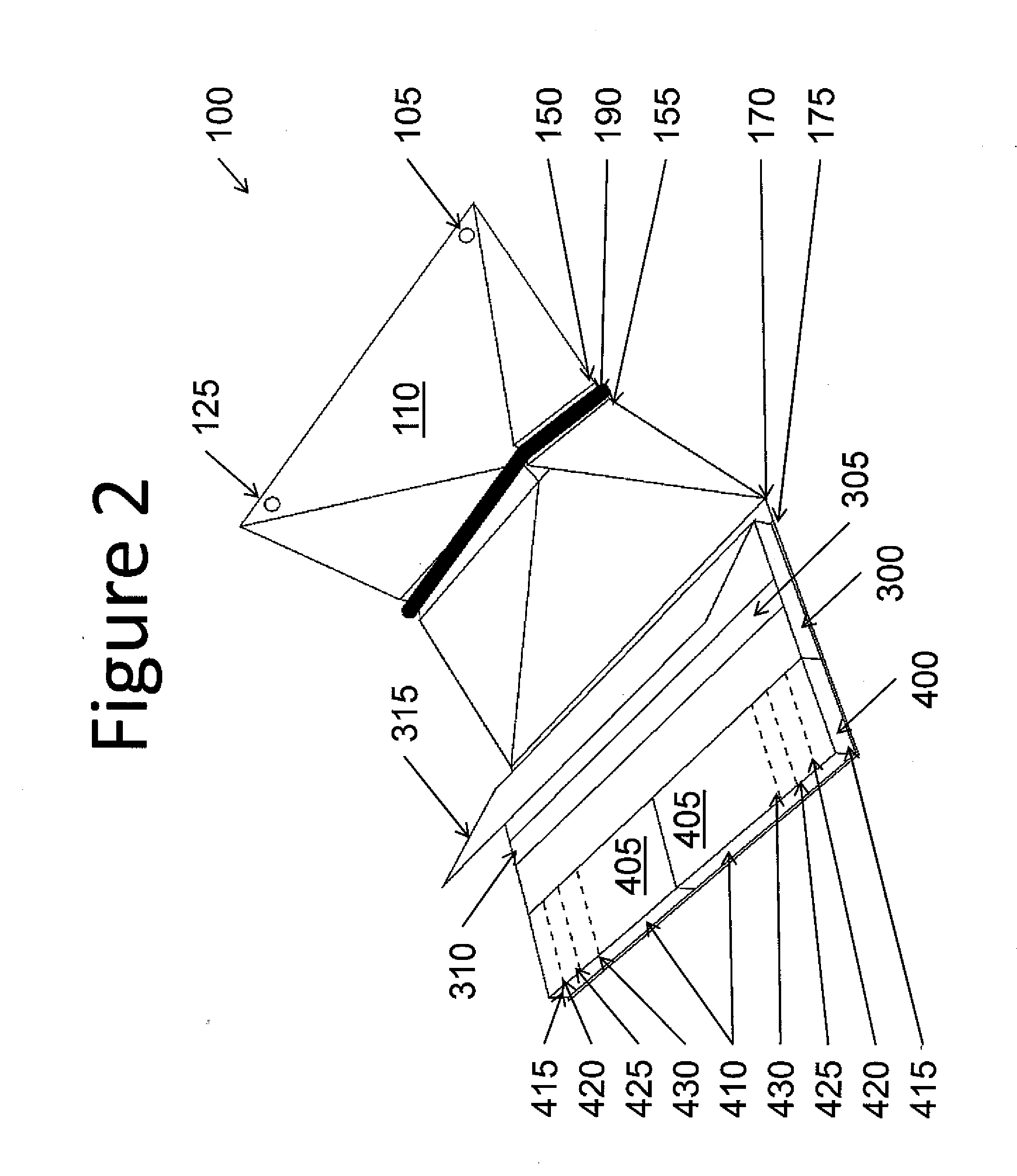 Reclosable package with magnetic clasp and detachable tray for rolling papers used in smoking articles