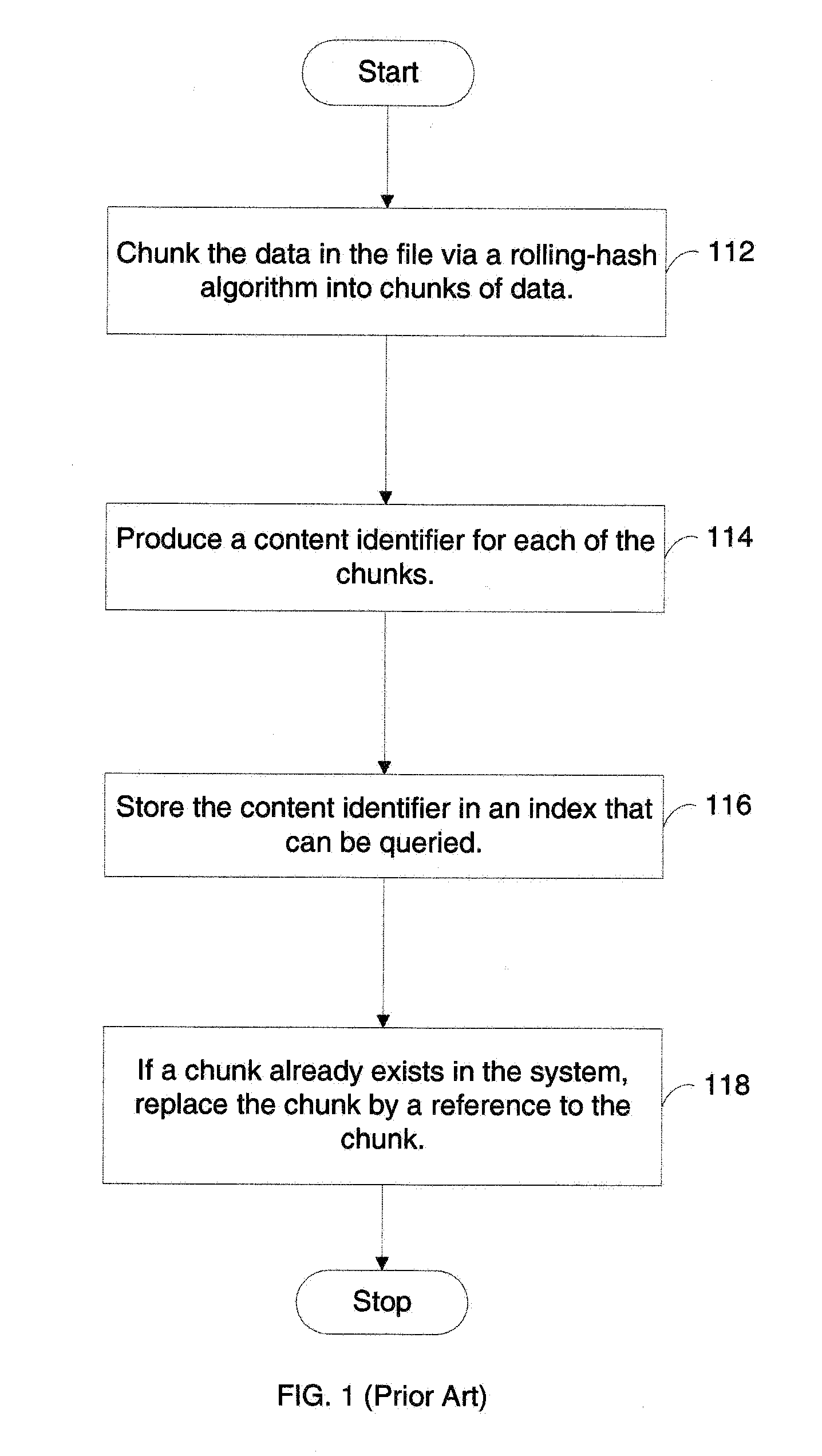 Performing de-duplication for at least one computer file in a computer system