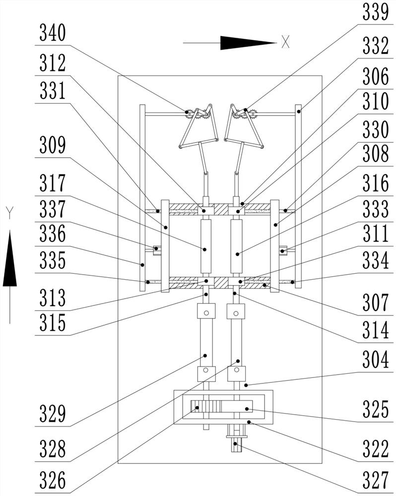 Oiling device for lubricating portal crane