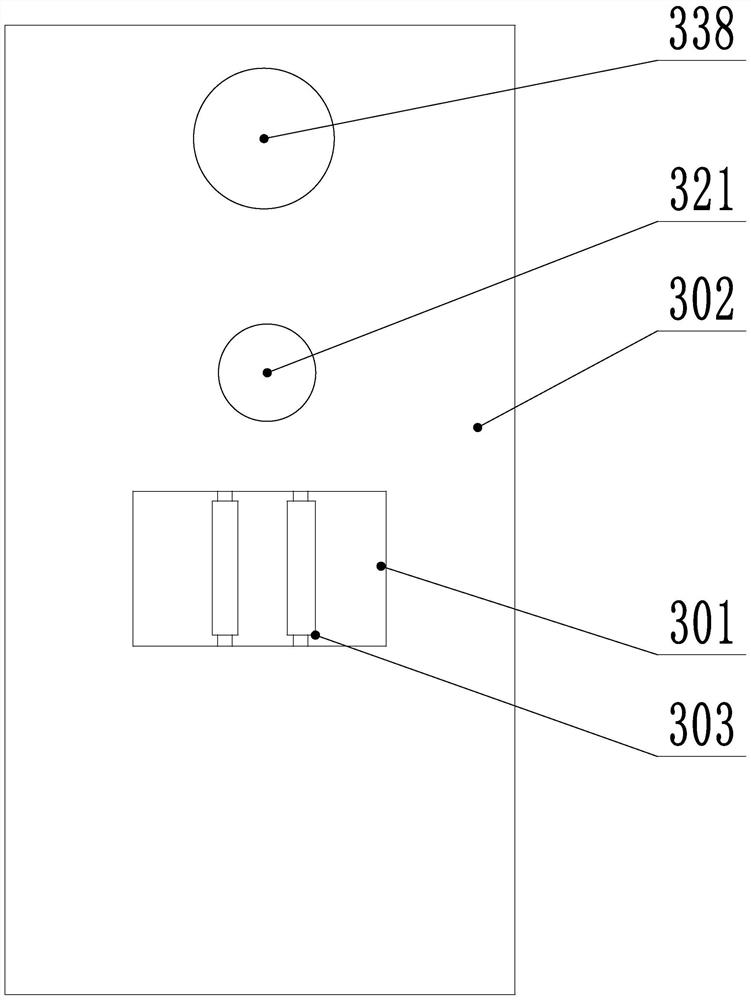 Oiling device for lubricating portal crane