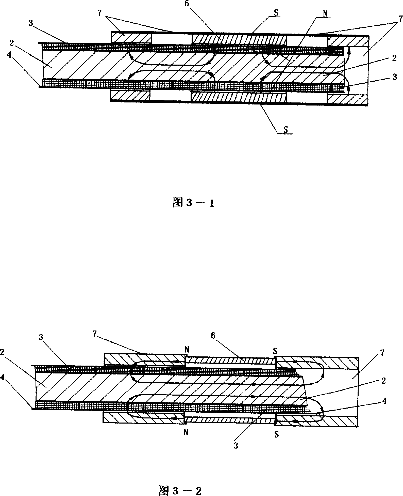 Lift gate installation drived by direct current linear motion actuator