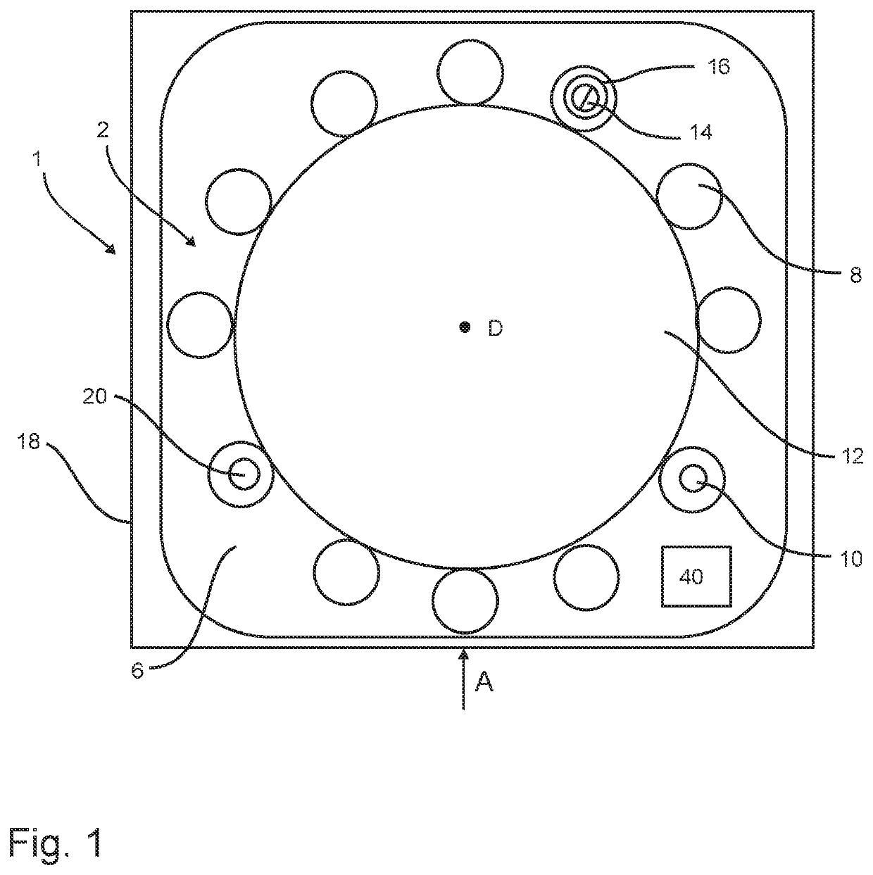 Device and method for switching time compensation on the valve block