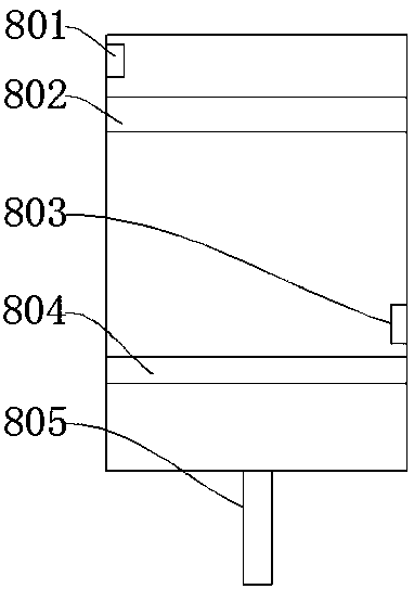 Sewage treatment apparatus for environmental engineering