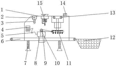 Motorcycle shell production device