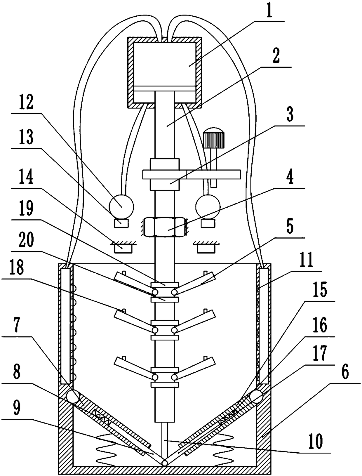 Processing equipment of pig feed