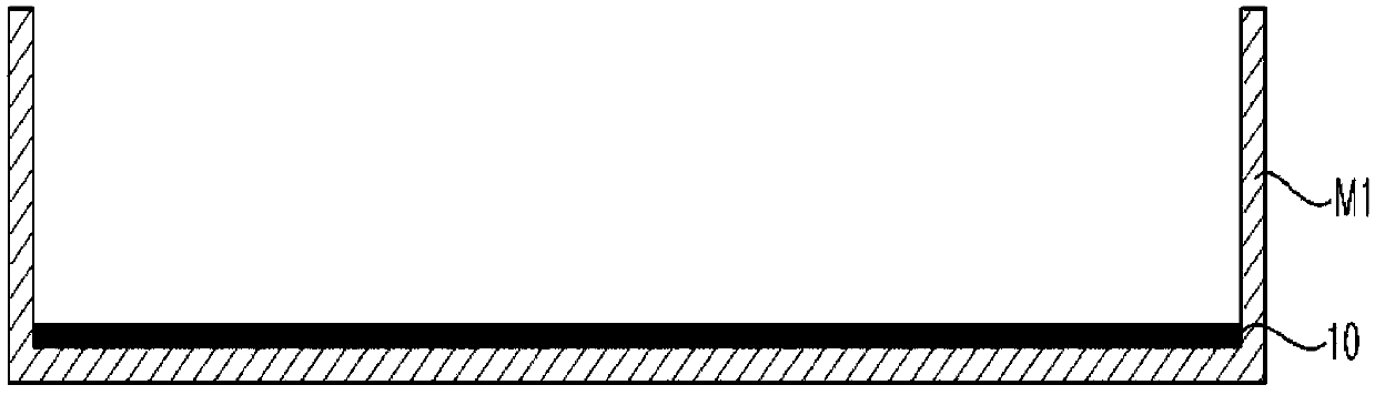 Structure applying the glass fiber-reinforced resin foam and manufacturing method therefor