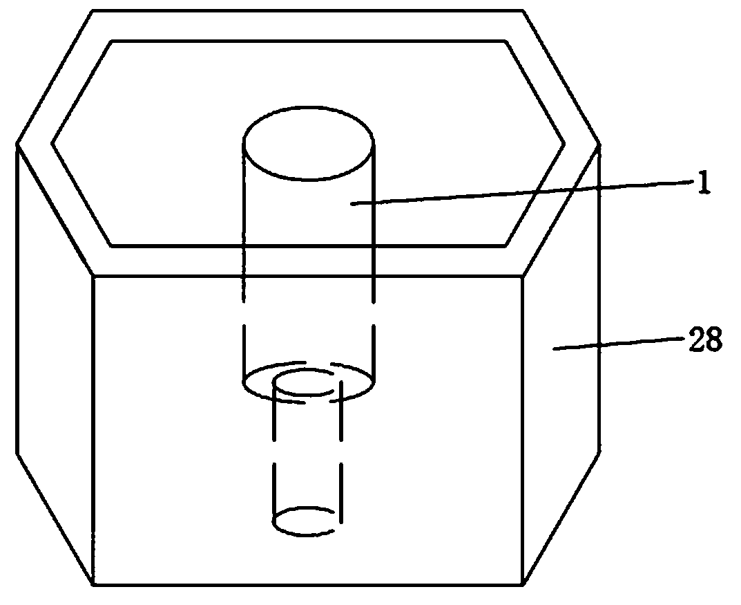 Diving and falling system of deep water culture facility