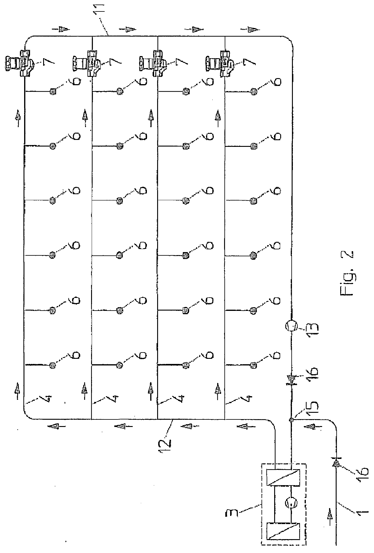 Drinking and domestic water system