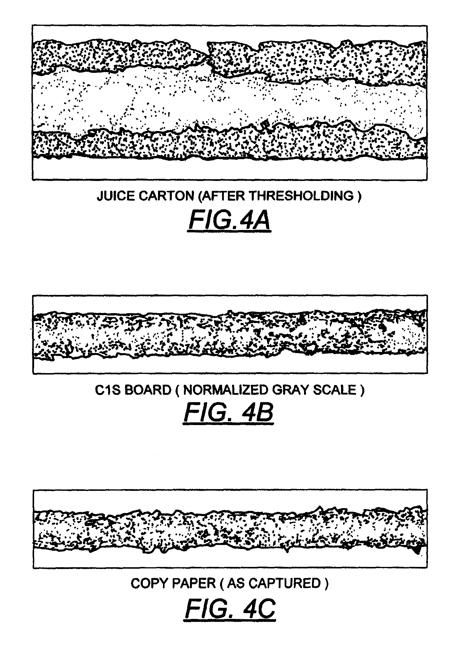 Paper substrates containing high surface sizing and low internal sizing and having high dimensional stability