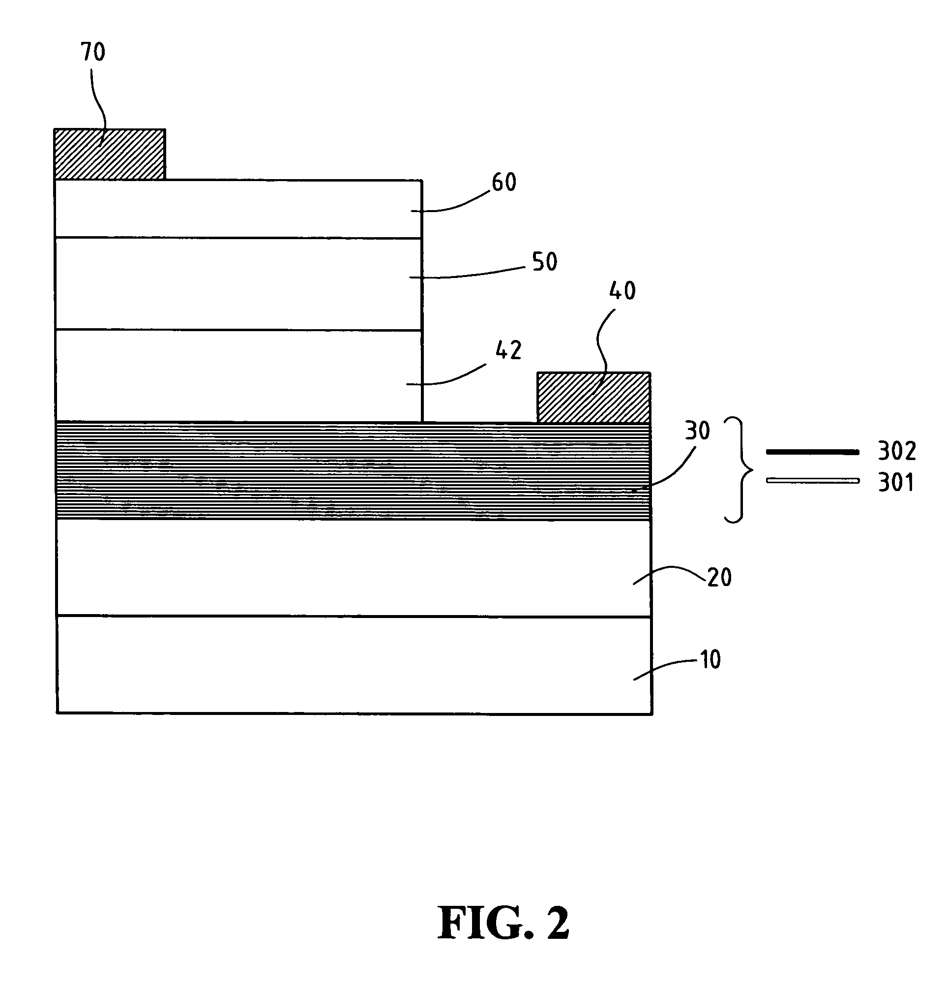 Gallium-nitride based multi-quantum well light-emitting diode n-type contact layer structure