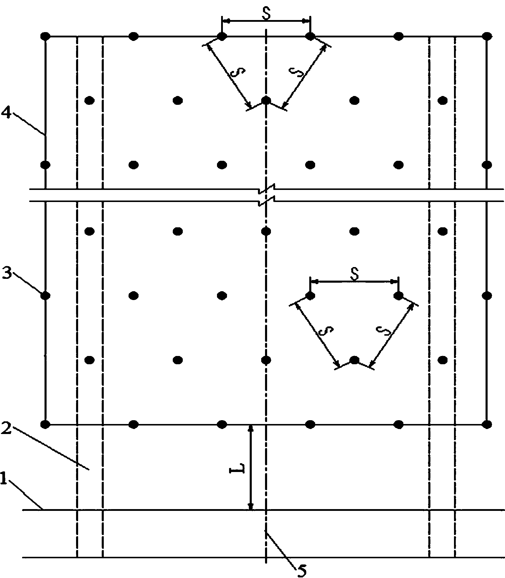 Method for conducting active thermal protection on tunnel shallow buried section in permafrost region using hot bar cluster