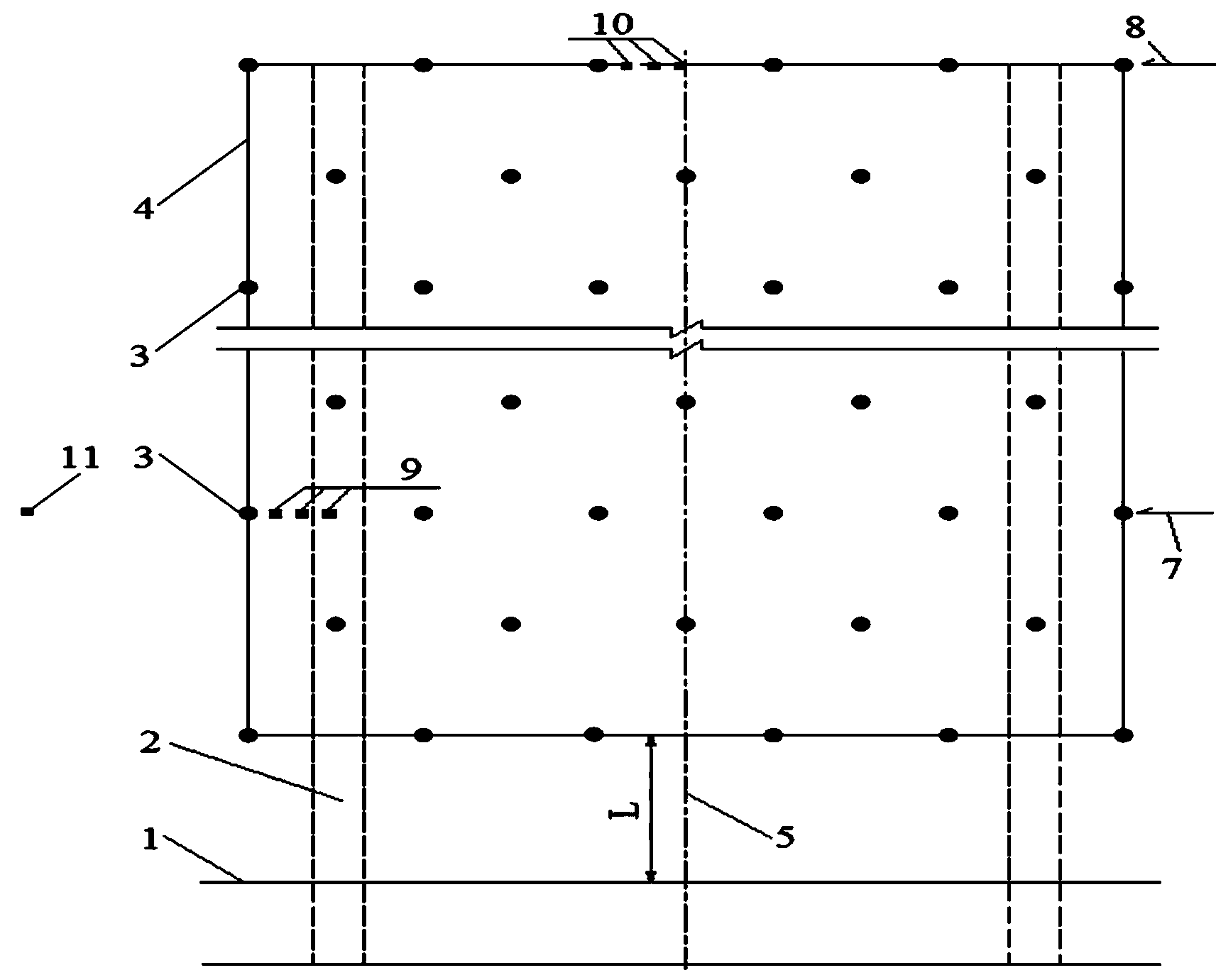 Method for conducting active thermal protection on tunnel shallow buried section in permafrost region using hot bar cluster