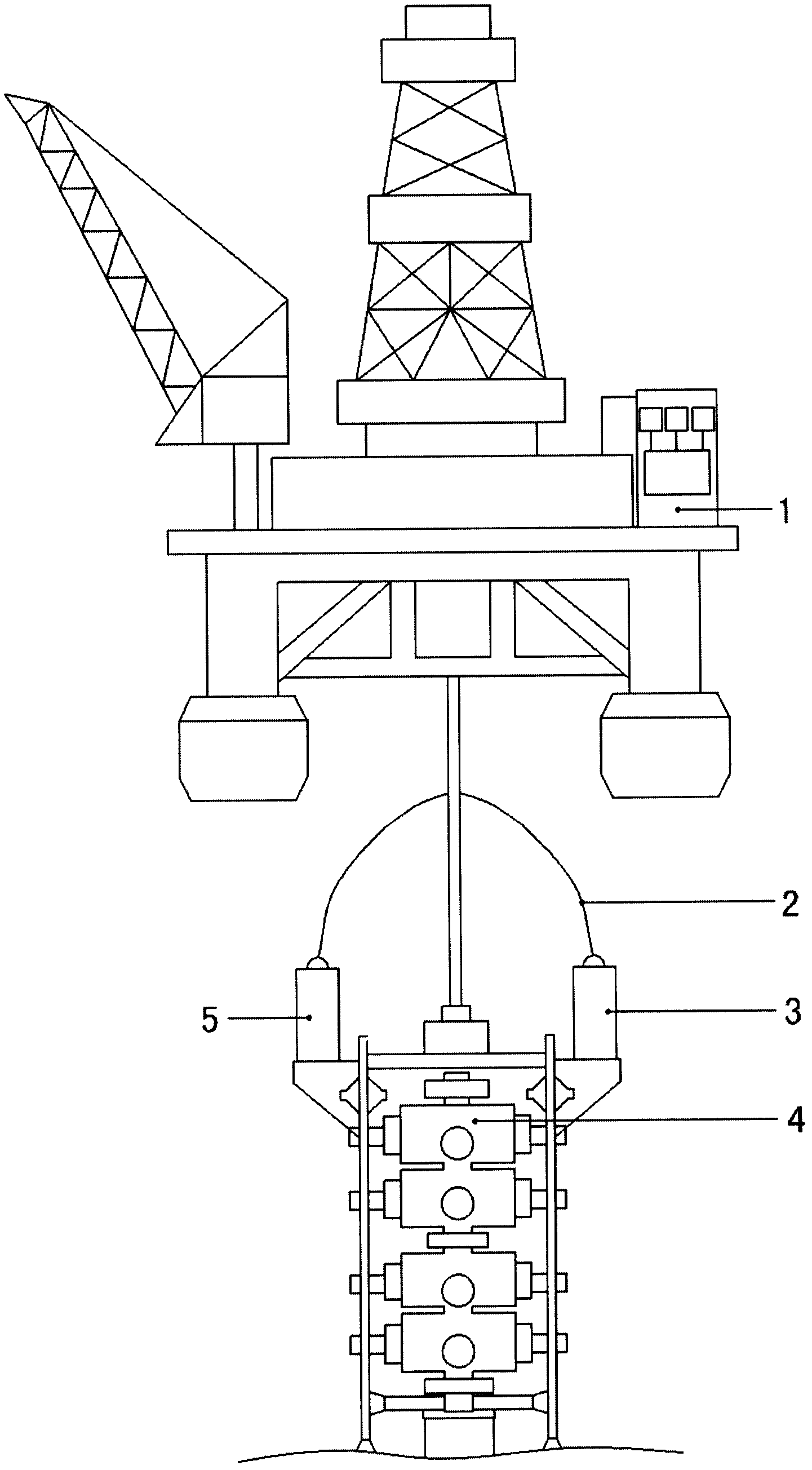 Linear motor-based deep-water blowout preventer group control system