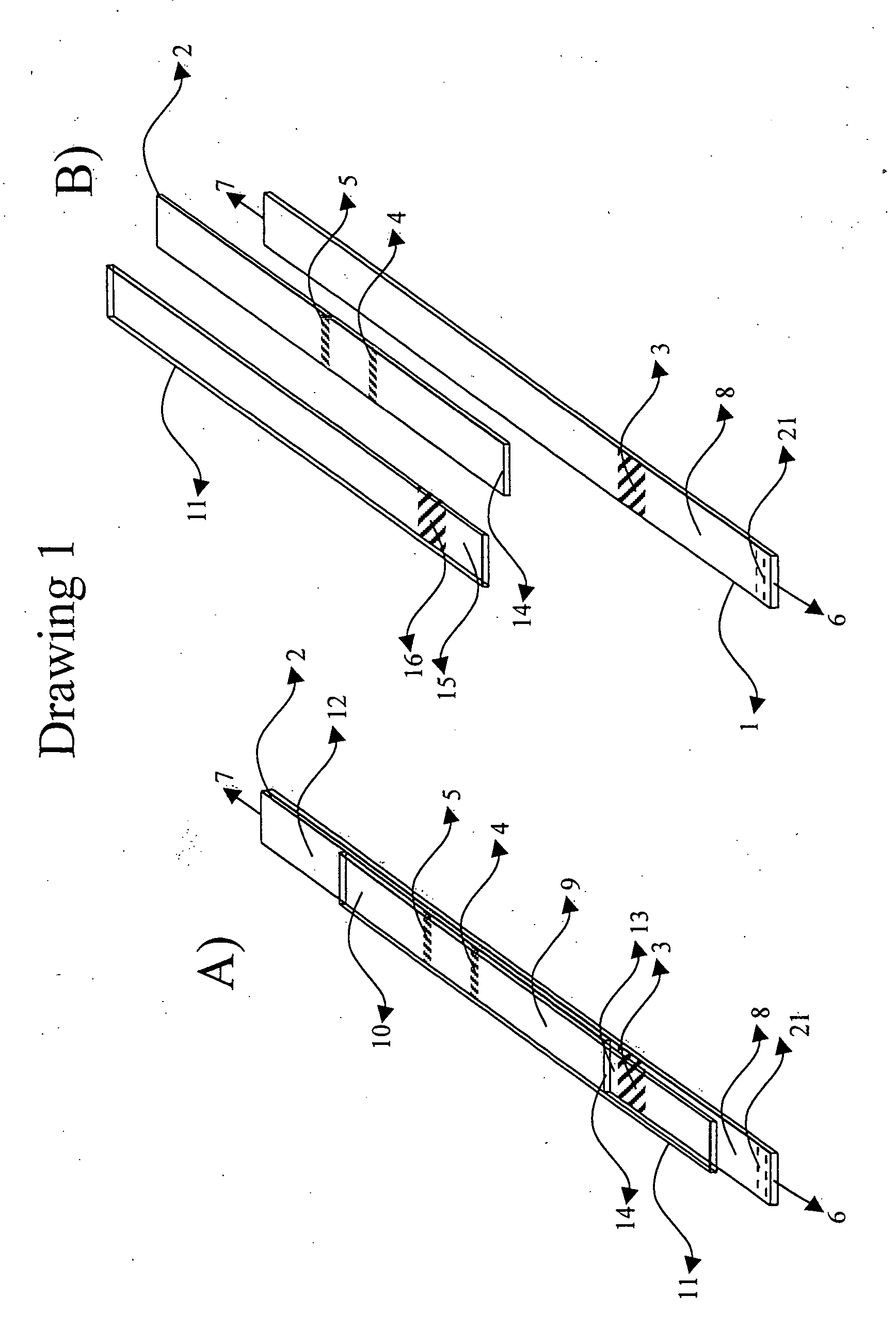 Hybrid phase lateral flow assay