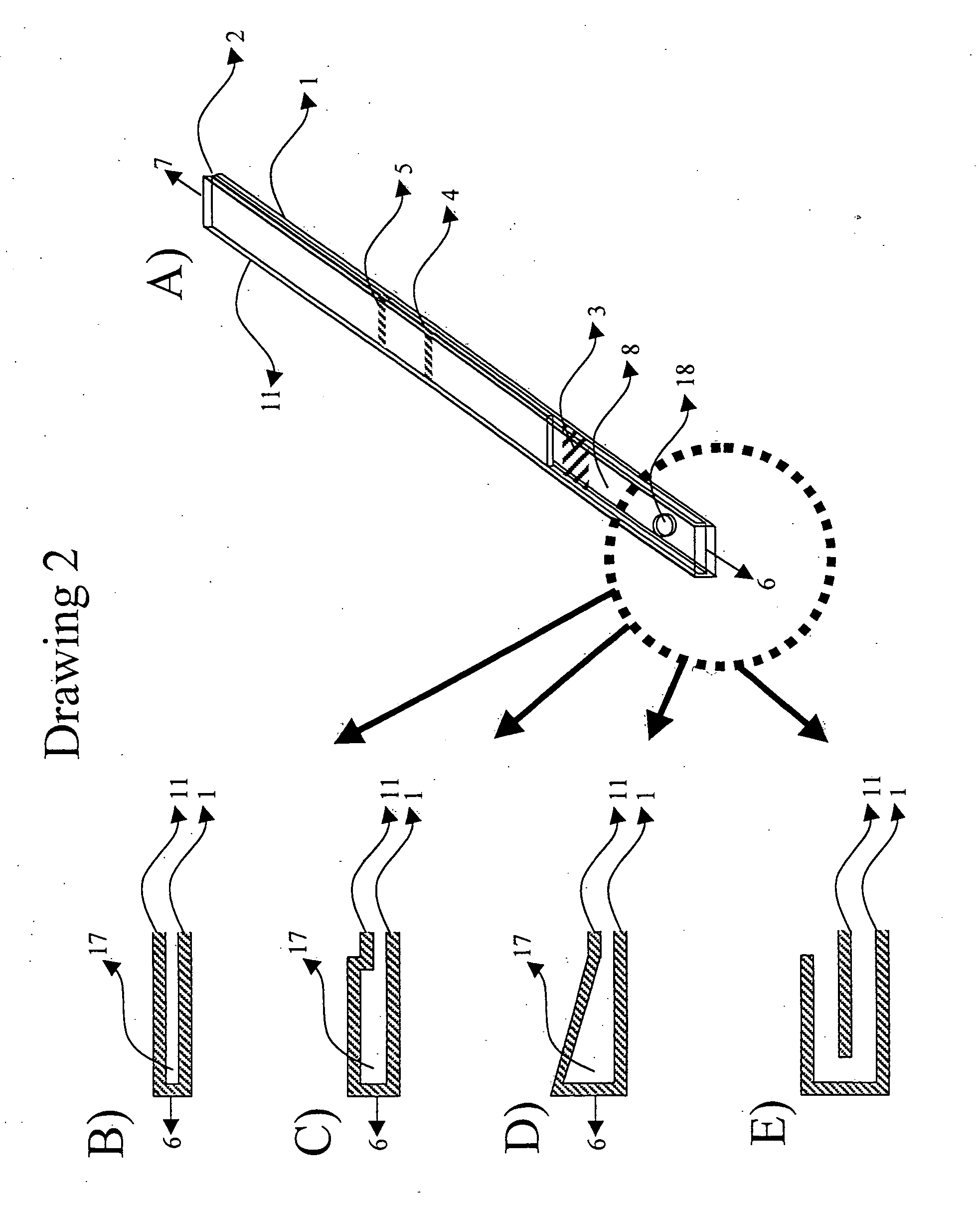 Hybrid phase lateral flow assay