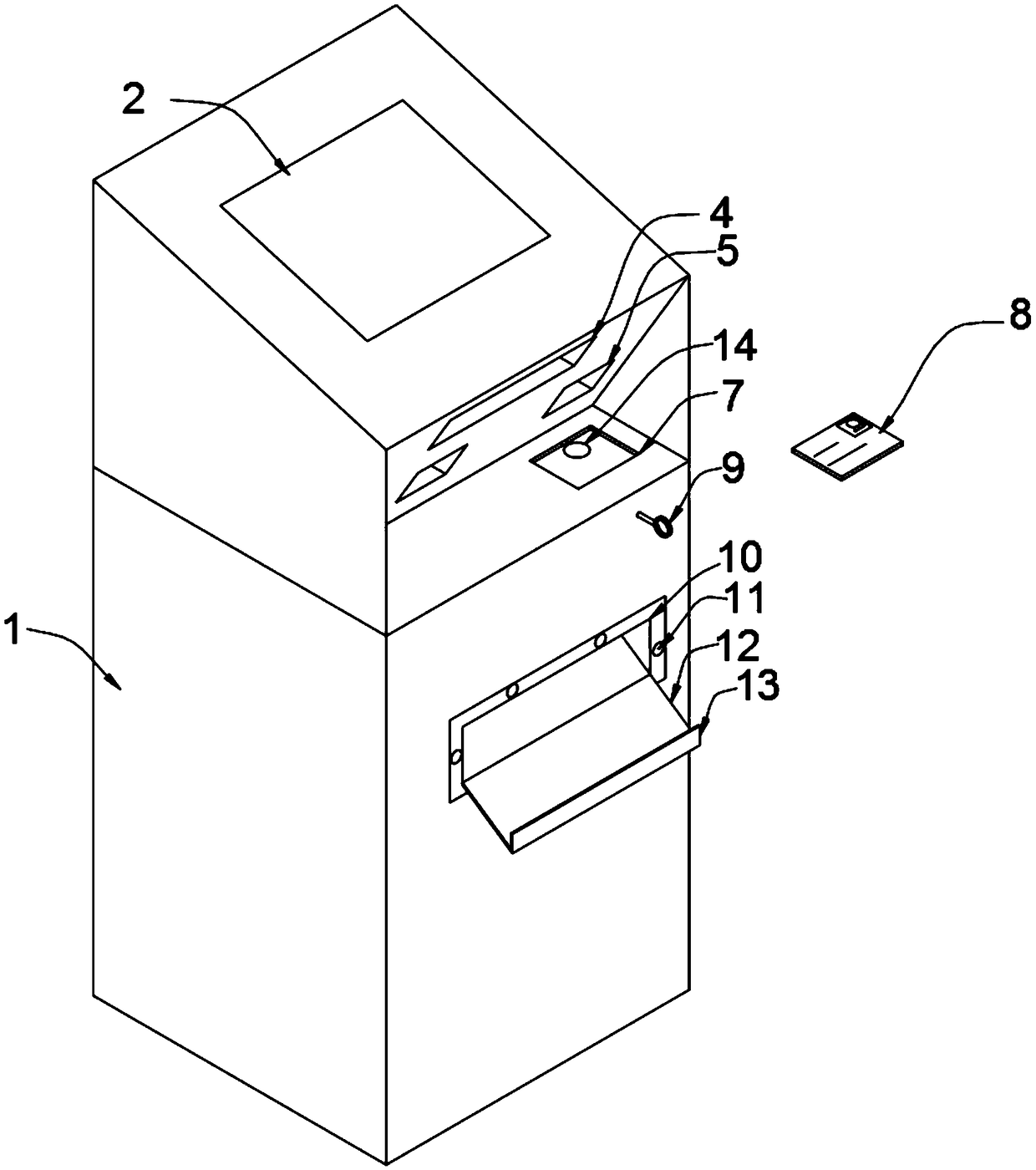 Medical diagnosis and treatment record and inspection report self-service printer