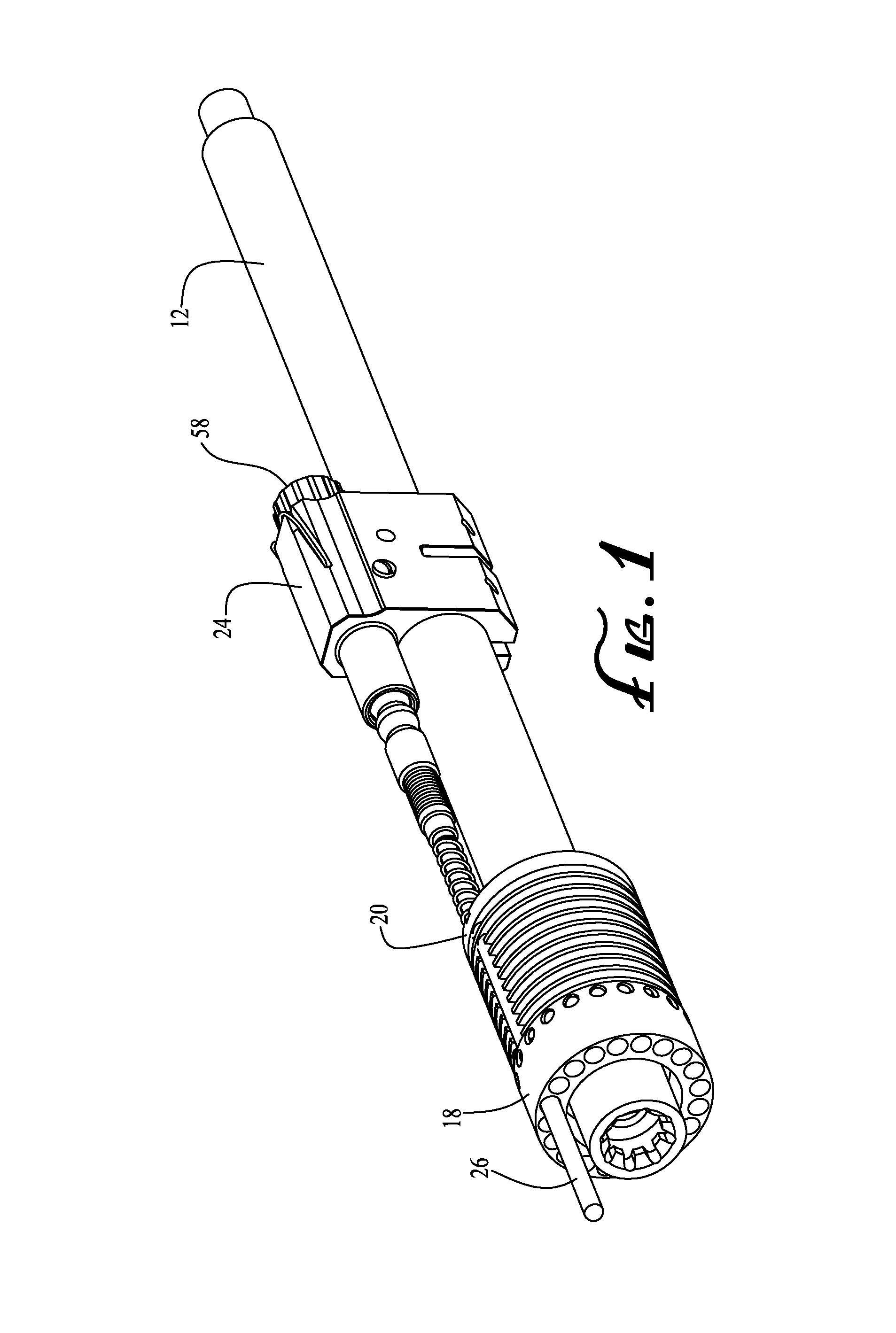 Gas piston control system for a firearm