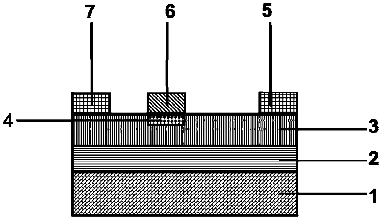 Magnesium-doped enhanced GaN-based HEMT device and preparation method thereof