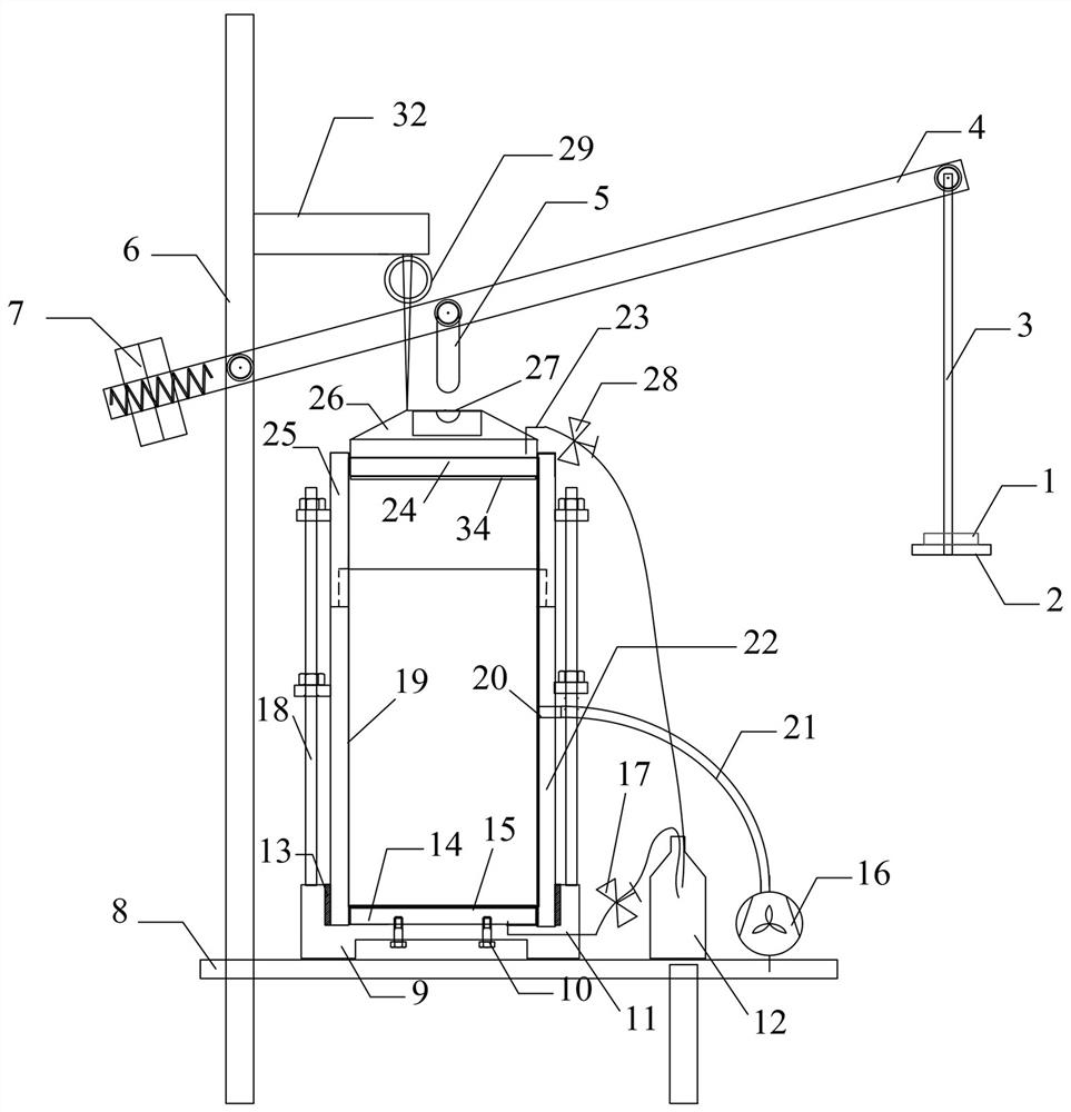 Sample preparation device and sample preparation method for preparing sample for geotechnical true triaxial test