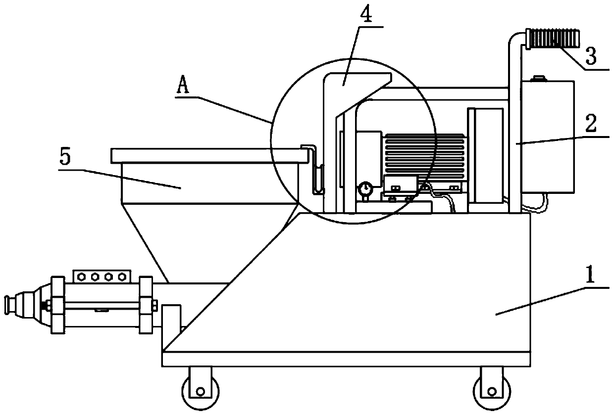 Building exterior wall construction device and process